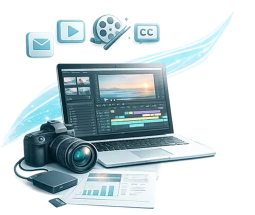 Video editing, video content creation, post-production services, marketing video, brand storytelling, Málta