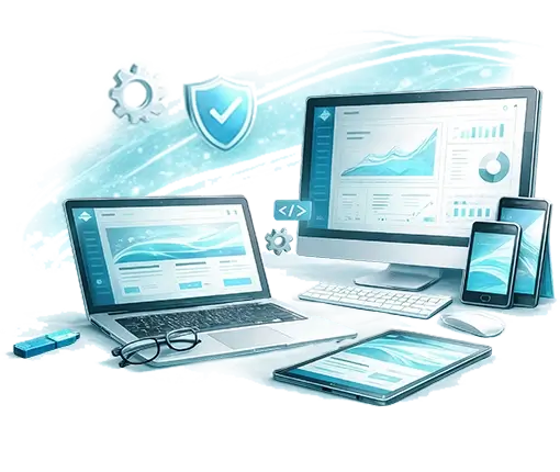Website development, web solutions, modern, user freindly, business effective, responsive, Málta